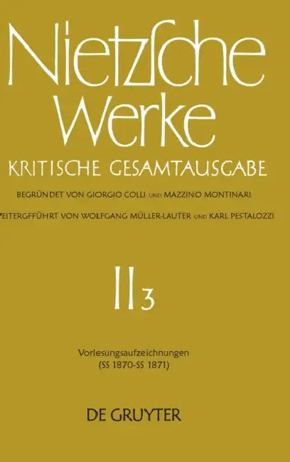 Buy Vorlesungsaufzeichnungen (SS 1870 - SS 1871) (English, No Contributor) Online at Best Price - BookBajar
