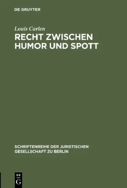 Buy Recht zwischen Humor und Spott (English, Louis Carlen) Online at Best Price - BookBajar