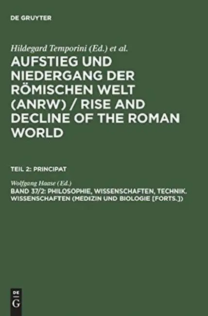 Buy Philosophie, Wissenschaften, Technik. Wissenschaften (Medizin Und Biologie [Forts.]) (English, Wolfgang Haase) Online at Best Price - BookBajar