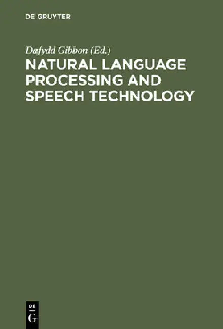 Buy Natural Language Processing and Speech Technology (English, Dafydd Gibbon) Online at Best Price - BookBajar