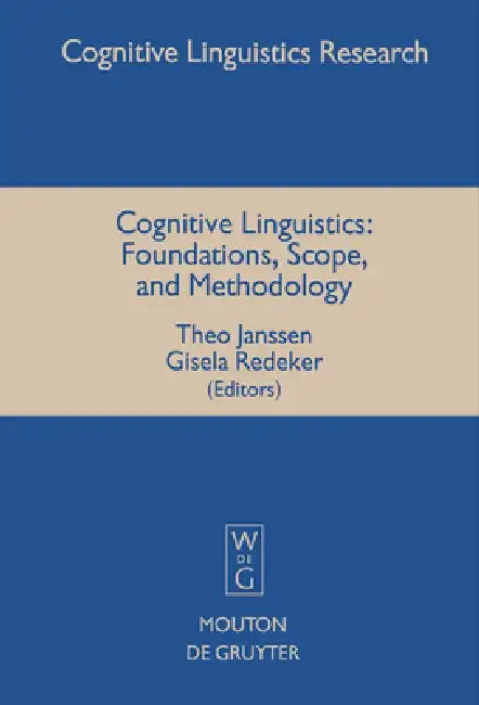 Buy Cognitive Linguistics (English, Theo Janssen) Online at Best Price - BookBajar