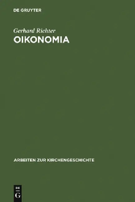 Buy Oikonomia (English, Gerhard Richter) Online at Best Price - BookBajar