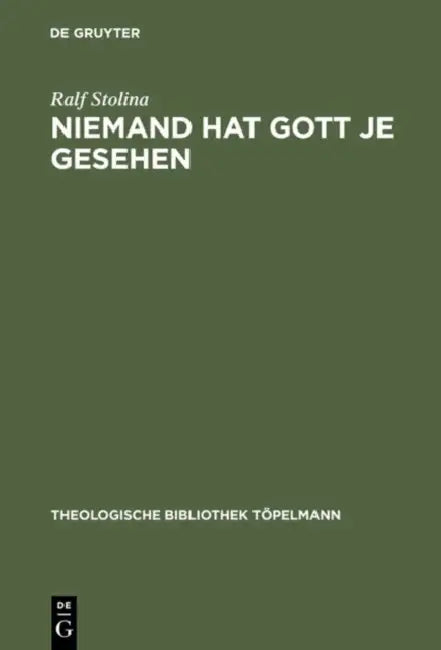 Buy Niemand hat Gott je gesehen (English, Ralf Stolina) Online at Best Price - BookBajar