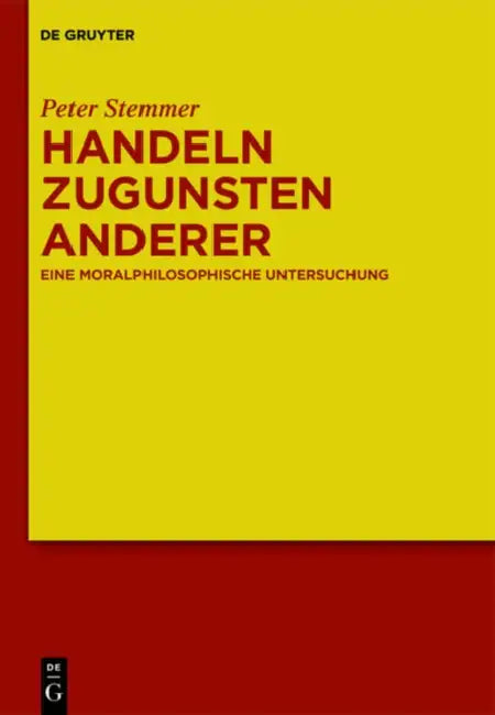 Buy Handeln Zugunsten Anderer (English, Peter Stemmer) Online at Best Price - BookBajar