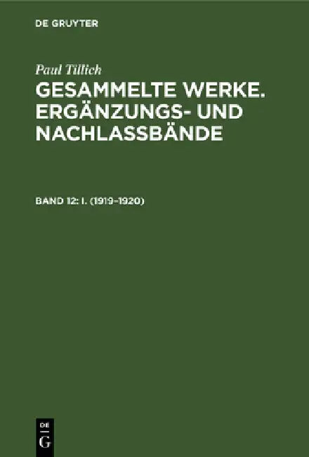 Buy I. (1919-1920) (English, Erdmann Sturm) Online at Best Price - BookBajar
