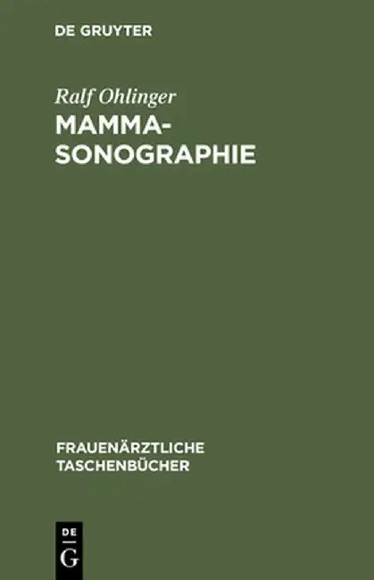 Buy Mammasonographie (English, Ralf Ohlinger) Online at Best Price - BookBajar
