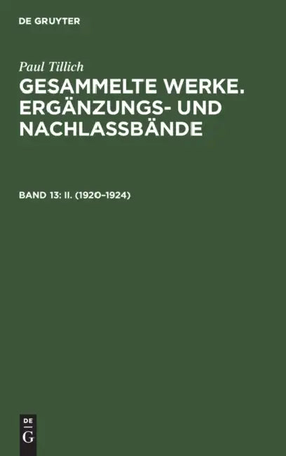 Buy II. (1920-1924) (English, Erdmann Sturm) Online at Best Price - BookBajar