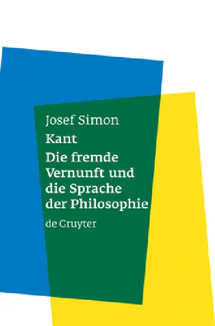 Buy Kant (English, Josef Simon) Online at Best Price - BookBajar
