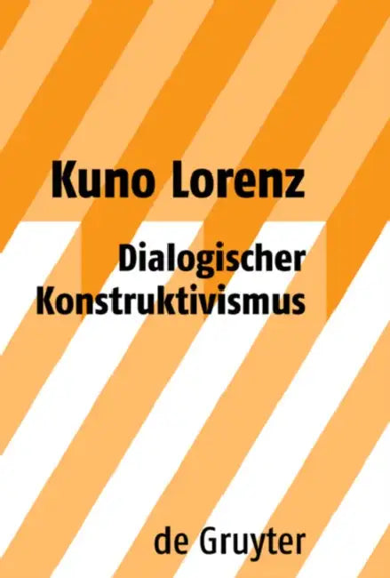 Buy Dialogischer Konstruktivismus (English, Kuno Lorenz) Online at Best Price - BookBajar