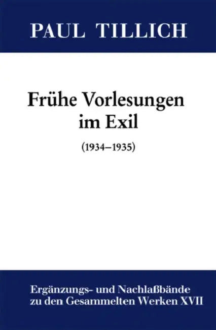 Buy Frühe Vorlesungen im Exil (English, Erdmann Sturm) Online at Best Price - BookBajar