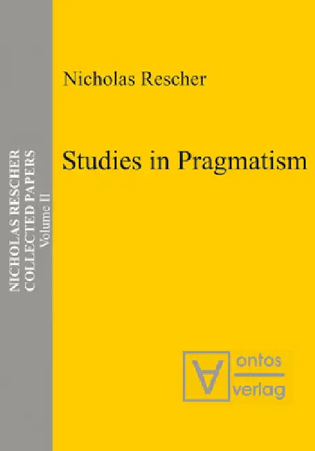 Buy Studies in Pragmatism (English, Nicholas Rescher) Online at Best Price - BookBajar