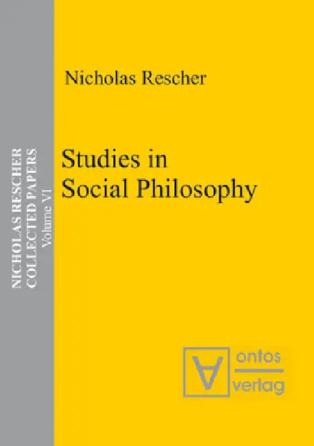 Buy Studies in Social Philosophy (English, Nicholas Rescher) Online at Best Price - BookBajar