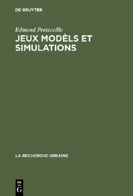Buy Jeux modèls et simulations (English, Edmond Preteceille) Online at Best Price - BookBajar