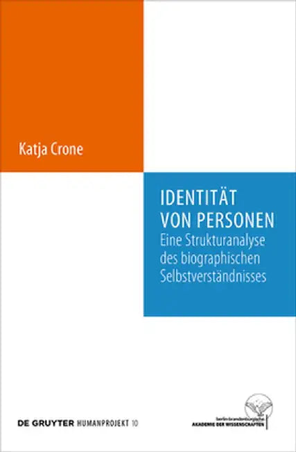 Buy Identität Von Personen (English, Katja Crone) Online at Best Price - BookBajar