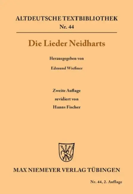 Buy Die Lieder Neidharts (English, Neidhart | Hanns Fischer | Edmund Wießner) Online at Best Price - BookBajar