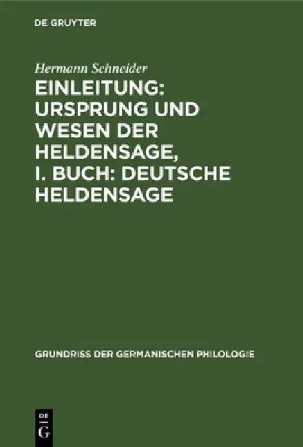 Buy Einleitung (English, Hermann Schneider) Online at Best Price - BookBajar
