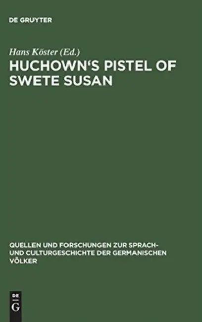 Buy Huchown's Pistel of swete Susan (English, Hans Köster) Online at Best Price - BookBajar