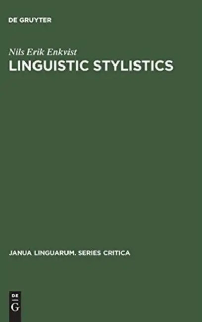Buy Linguistic Stylistics (English, Nils Erik Enkvist) Online at Best Price - BookBajar