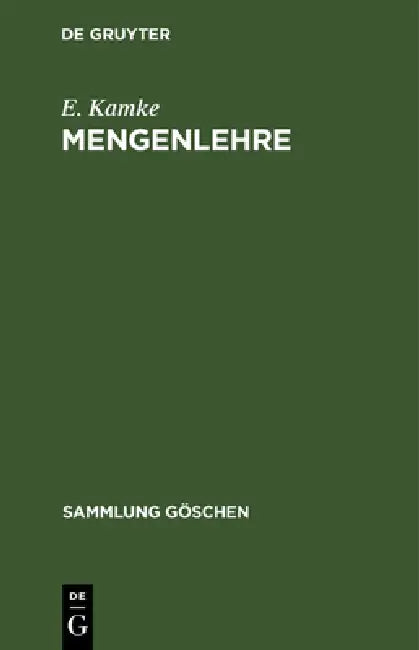 Buy Mengenlehre (English, E. Kamke) Online at Best Price - BookBajar