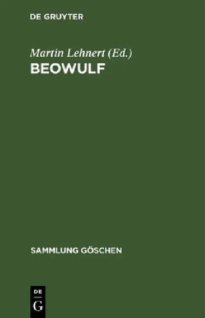 Buy Beowulf (English, Martin Lehnert) Online at Best Price - BookBajar