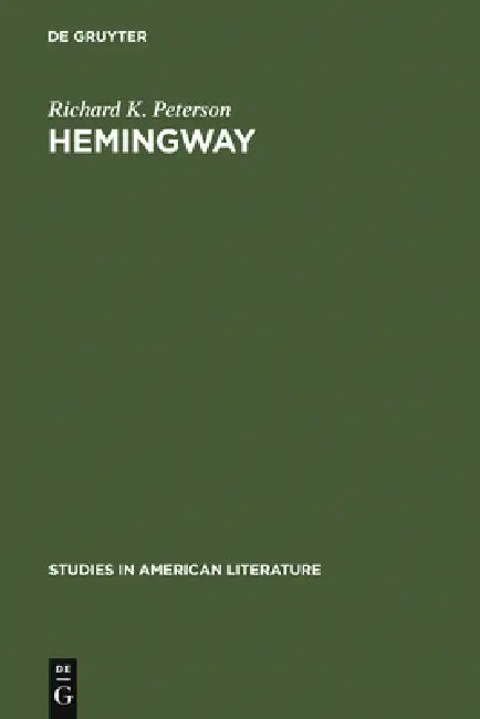 Buy Hemingway (English, Richard K. Peterson) Online at Best Price - BookBajar