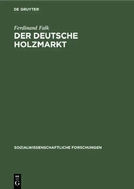 Buy Der Deutsche Holzmarkt (English, Ferdinand Falk) Online at Best Price - BookBajar