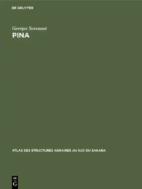 Buy Pina (English, Georges Savonnet) Online at Best Price - BookBajar
