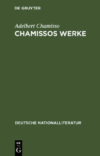 Buy Chamissos Werke (English, Adelbert Chamisso) Online at Best Price - BookBajar