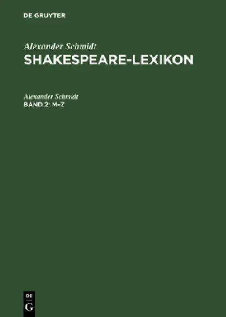 Buy M-Z (English, Alexander Schmidt) Online at Best Price - BookBajar