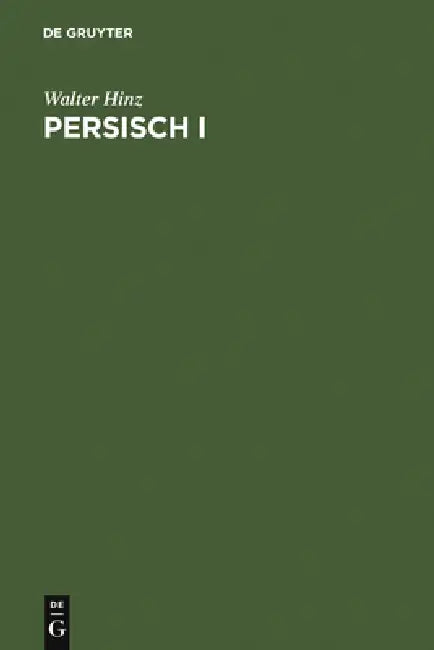Buy Persisch I (English, Walther Hinz) Online at Best Price - BookBajar