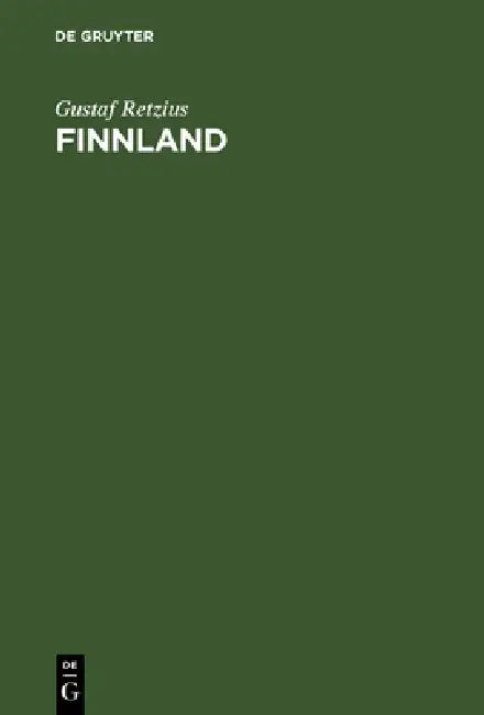 Buy Finnland (English, Gustaf Retzius | Carl Appel) Online at Best Price - BookBajar
