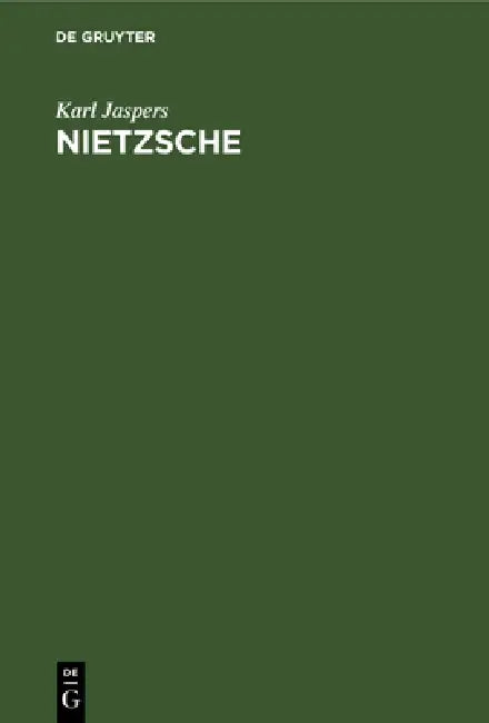 Buy Nietzsche (English, Karl Jaspers) Online at Best Price - BookBajar