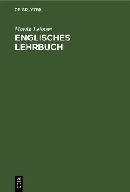 Buy Englisches Lehrbuch (English, Martin Lehnert) Online at Best Price - BookBajar