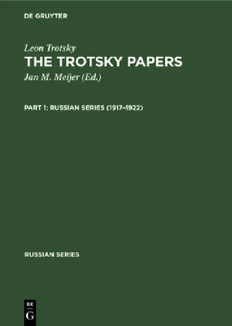 Buy 1917-1922 (English, Jan M. Meijer | Leon Trotsky) Online at Best Price - BookBajar