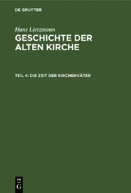 Buy Die Zeit Der Kirchenväter (English, Hans Lietzmann) Online at Best Price - BookBajar