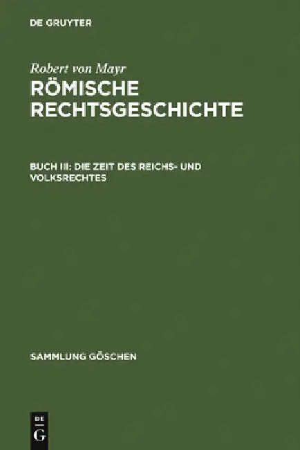 Buy Die Zeit des Reichs- und Volksrechtes (English, Robert Von Mayr) Online at Best Price - BookBajar