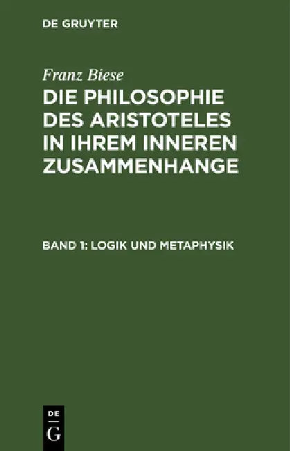 Buy Logik und Metaphysik (English, Franz Biese) Online at Best Price - BookBajar