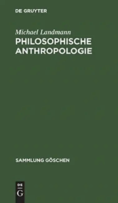 Buy Philosophische Anthropologie (English, Michael Landmann) Online at Best Price - BookBajar