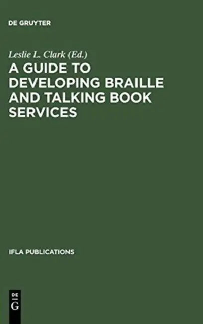 Buy A Guide to Developing Braille and Talking Book Services (English, Leslie L. Clark | Dina N. Bedi | John M. Gill) Online at Best Price - BookBajar