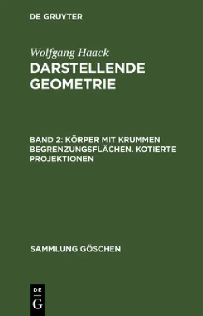 Buy Körper Mit Krummen Begrenzungsflächen. Kotierte Projektionen (English, Wolfgang Haack) Online at Best Price - BookBajar