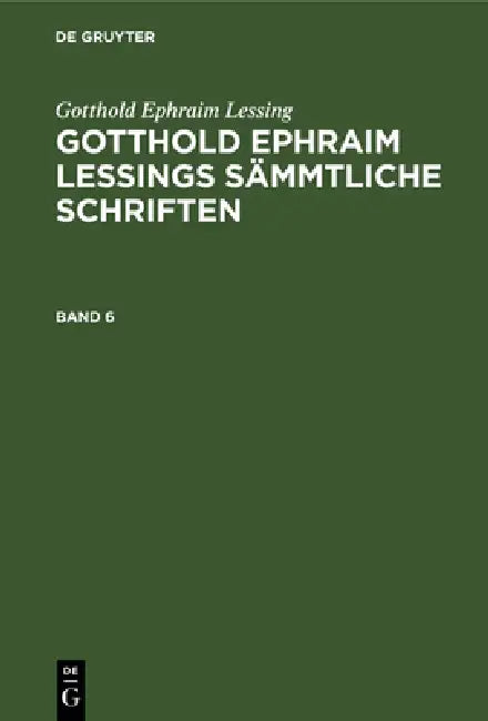 Buy Gotthold Ephraim Lessing (English, Karl Lachmann | Gotthold Ephraim Lessing) Online at Best Price - BookBajar