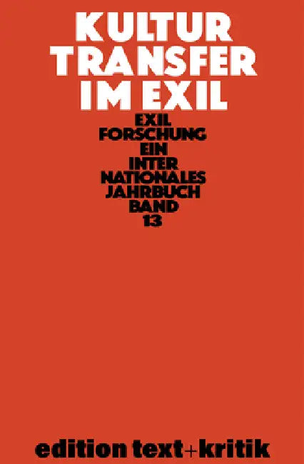 Buy Kulturtransfer Im Exil (English, Klaus-Dieter Krohn) Online at Best Price - BookBajar