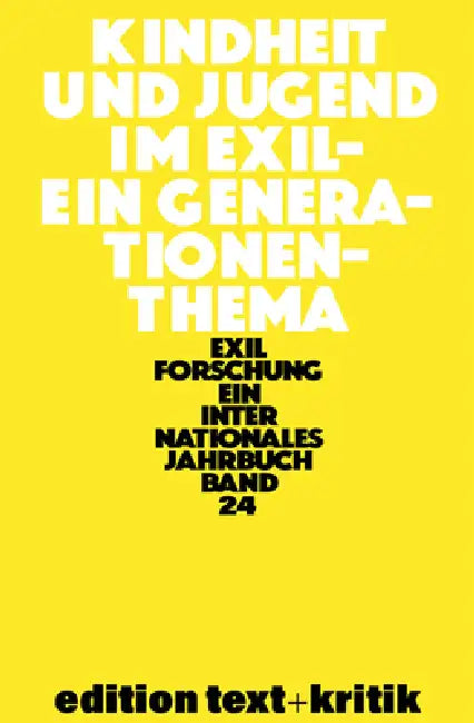 Buy Kindheit Und Jugend Im Exil (English, Claus-Dieter Krohn | Et Al) Online at Best Price - BookBajar