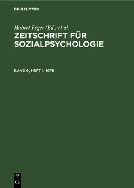 Buy 1978 (English, Hubert Feger | C. F. Graumann | Klaus Holzkamp) Online at Best Price - BookBajar