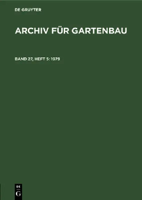 Buy 1979 (English, Deutsche Akademie Der Landwirtschaftswis) Online at Best Price - BookBajar