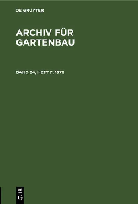 Buy 1976 (English, Deutsche Akademie Der Landwirtschaftswis) Online at Best Price - BookBajar