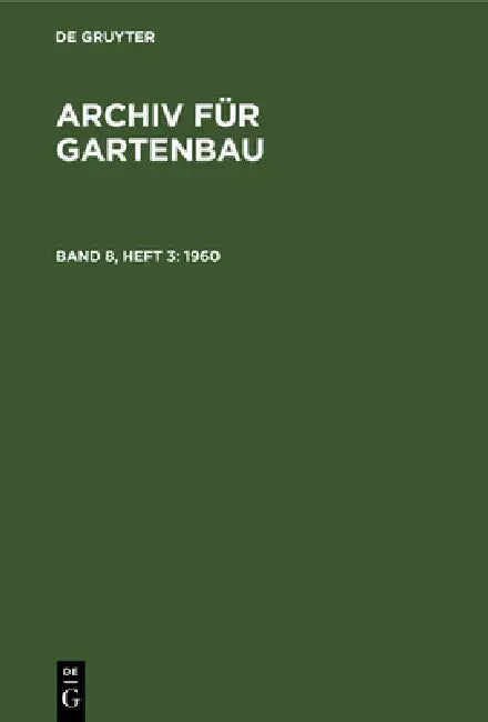 Buy 1960 (English, Deutsche Akademie Der Landwirtschaftswis) Online at Best Price - BookBajar