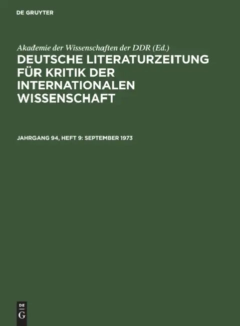 Buy 9/1/73 (English, Akademie Der Wissenschaften Der Ddr) Online at Best Price - BookBajar
