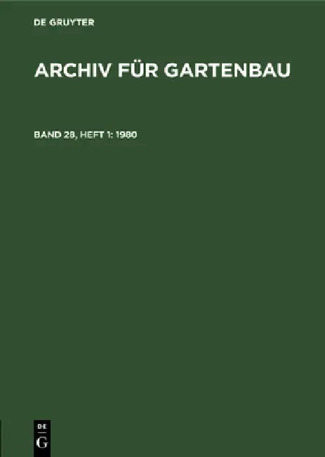 Buy 1980 (English, Deutsche Akademie Der Landwirtschaftswis) Online at Best Price - BookBajar