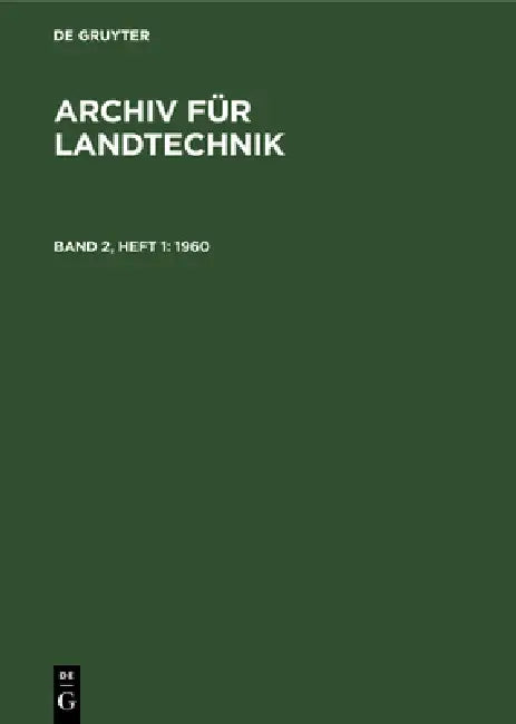 Buy 1960 (English, Deutsche Akademie Der Landwirtschaftswis) Online at Best Price - BookBajar